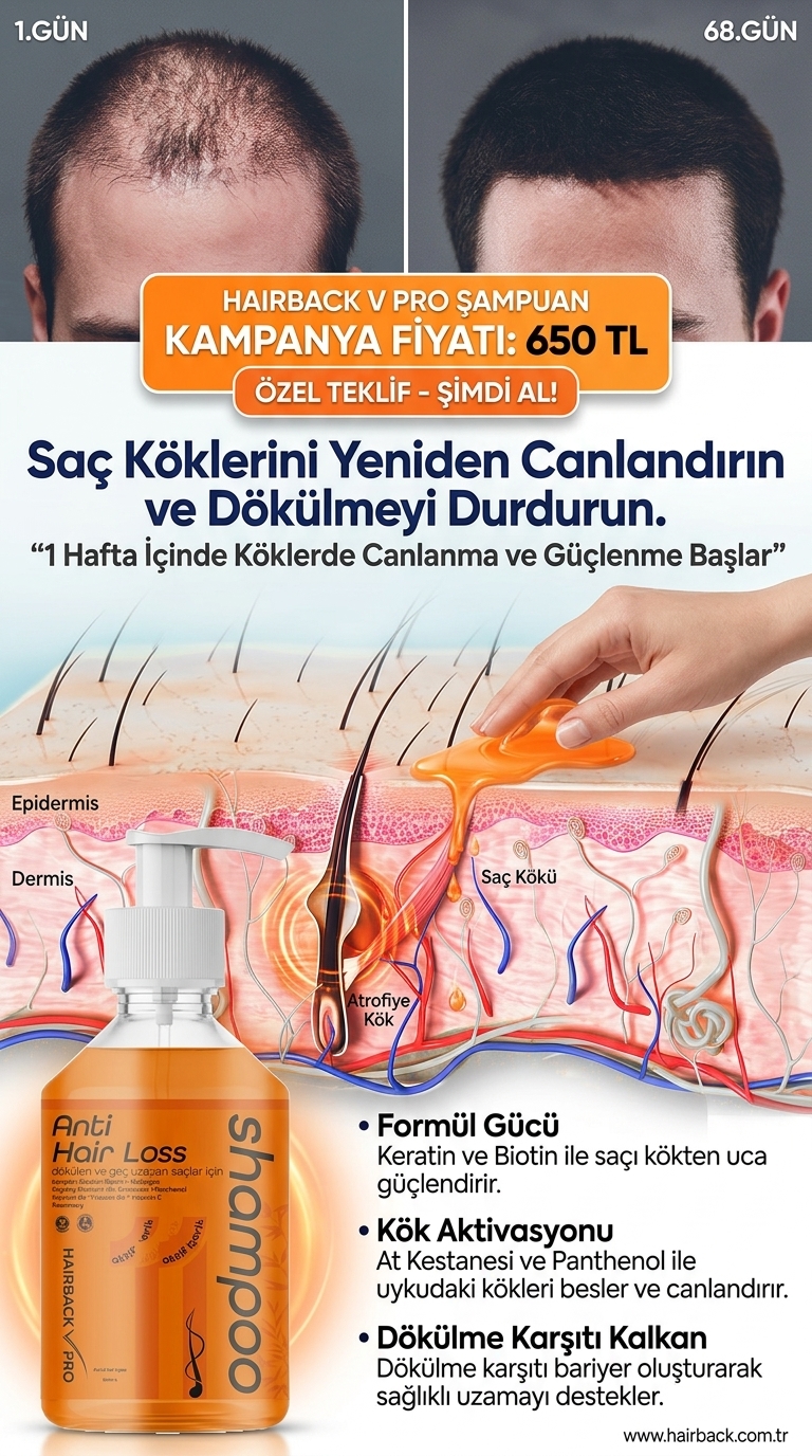 Hairback Pro - Saç Köklerini Yeniden Canlandırın